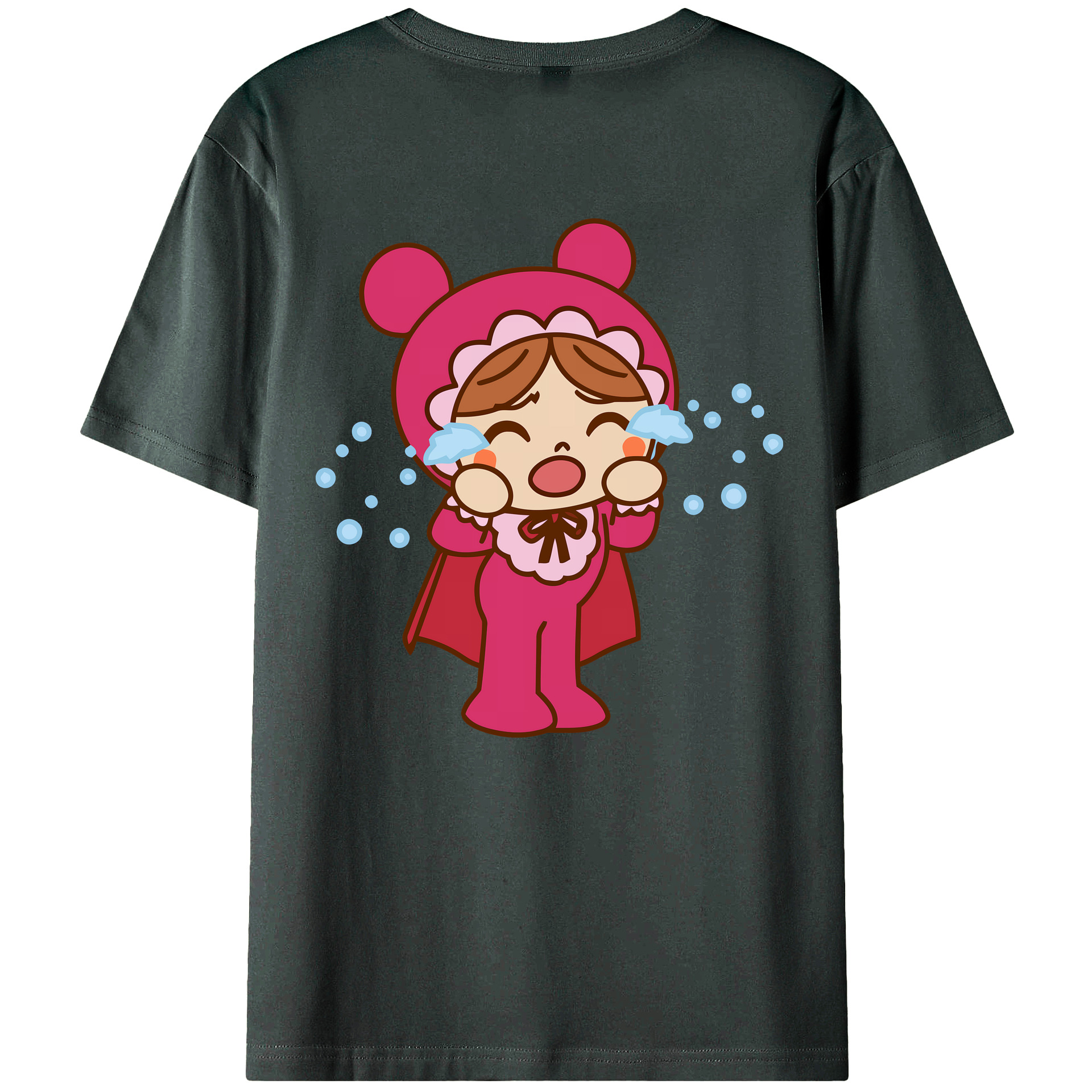 （画像用） アンパンマン Anpanman 綿100％ メンズ半袖Tシャツ（バックプリント） 通気性
